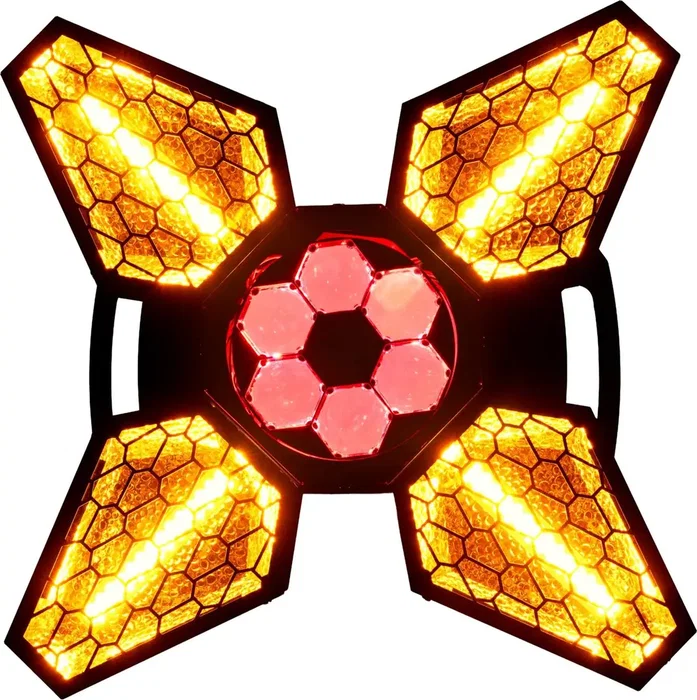 ALGAMLIGHT Proyector LED giratorio multiefectos Negro