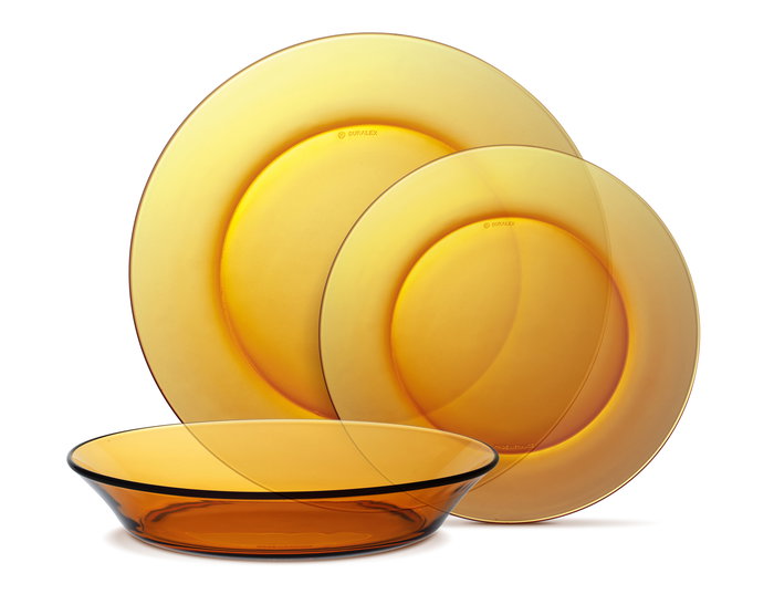 Duralex Vajilla LYS 12 Piezas Ambar - Platos y Cuenco de Vidrio Templado, 23.5 cm x 19.5 cm x 19 cm (2 Unidades) Duralex Vajilla LYS 12 Piezas Ambar - Platos y Cuenco de Vidrio Templado, 23.5 cm x 19.5 cm x 19 cm (2 Unidades)