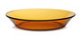 Duralex Vajilla LYS 12 Piezas Ambar - Platos y Cuenco de Vidrio Templado, 23.5 cm x 19.5 cm x 19 cm (2 Unidades)