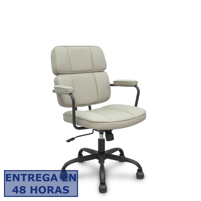 PIQUERAS Y CRESPO Silla de oficina Opti518, Mecanismo Basculante, Beige PIQUERAS Y CRESPO Silla de oficina Opti518, Mecanismo Basculante, Beige