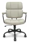 PIQUERAS Y CRESPO Silla de oficina Opti518, Mecanismo Basculante, Beige