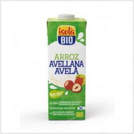 ISOLA Bebida Vegetal De Arroz Con Avellanas 1Lt 6Uds Bio