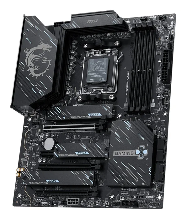 MSI X870E GAMING PLUS WIFI placa base AMD X870E Zócalo AM5 ATX