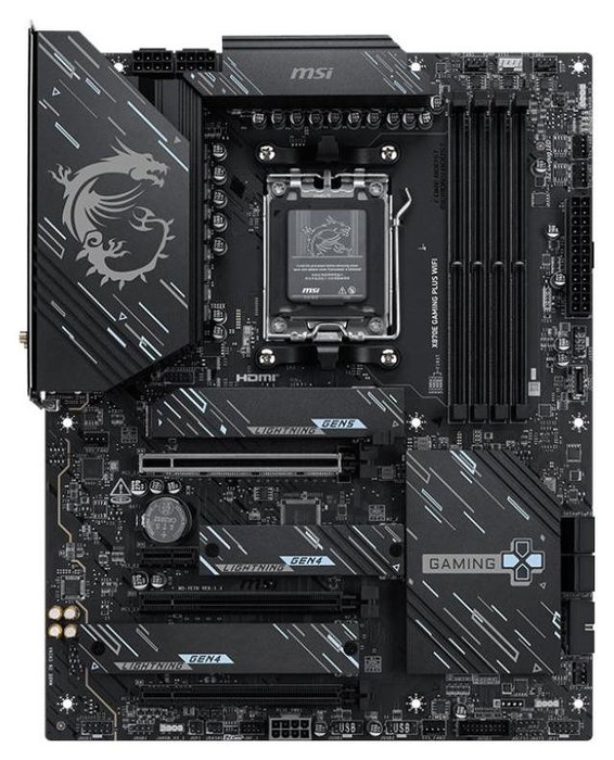 MSI X870E GAMING PLUS WIFI placa base AMD X870E Zócalo AM5 ATX