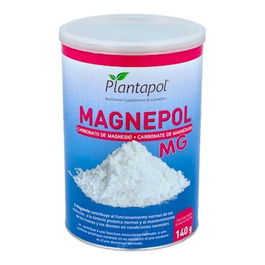 Plantapol Magnepol Carbonato De Magnesio Bote 140Gr. Aporte de Magnesio para Músculos Huesos y Dientes