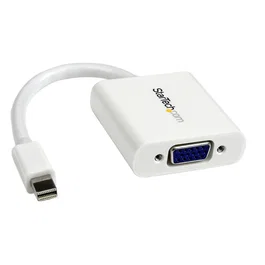 StarTech Adaptador Mini DisplayPort a VGA MDP2VGAW Blanco