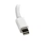 StarTech Adaptador Mini DisplayPort a VGA MDP2VGAW Blanco