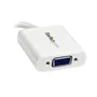 StarTech Adaptador Mini DisplayPort a VGA MDP2VGAW Blanco