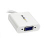 StarTech Adaptador Activo Mini DisplayPort a VGA Blanco MDP2VGAW