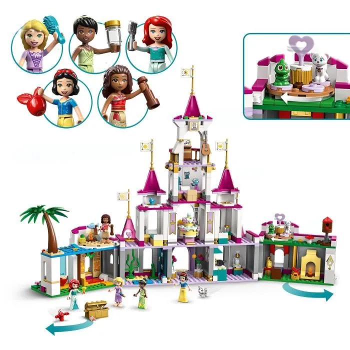 LEGO Disney Princess 43205 Epic Castle Adventures Juguete de construcción