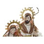 DKD Home Decor Nacimiento de Poliéster Blanco y Dorado 48x28x90 cm