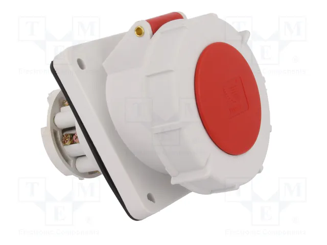 PAWBOL Conector de alimentación AC trifásico Hembra 63A 400V AC 5 Pines