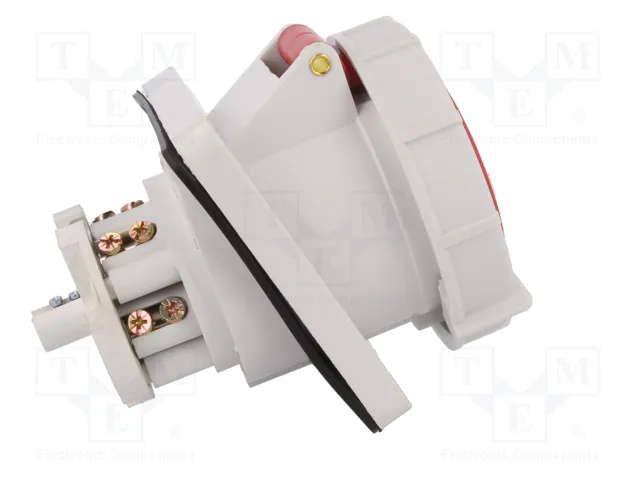 PAWBOL Conector de alimentación AC trifásico Hembra 63A 400V AC 5 Pines
