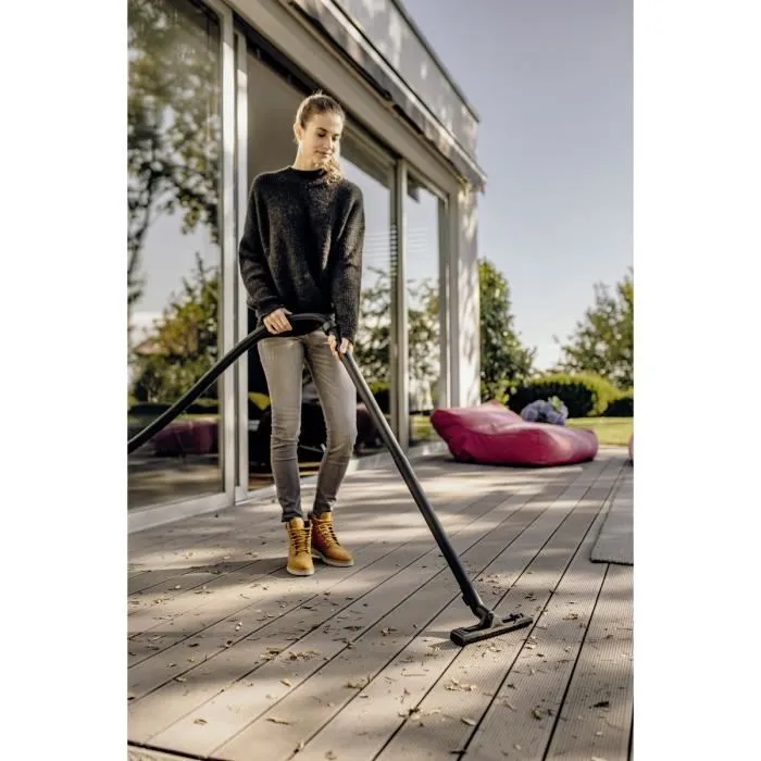 Karcher Aspirador en Seco y Húmedo WD 2 Plus V-15/4/18 C - Depósito 15 L - 1000W (Función Soplador)