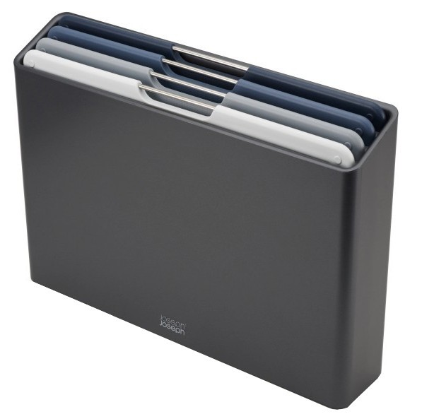 Joseph Joseph Folio Set de 4 tablas de cortar grande, gris Joseph Joseph Folio Set de 4 tablas de cortar grande, gris