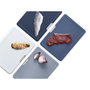 Joseph Joseph Folio Set de 4 tablas de cortar grande, gris