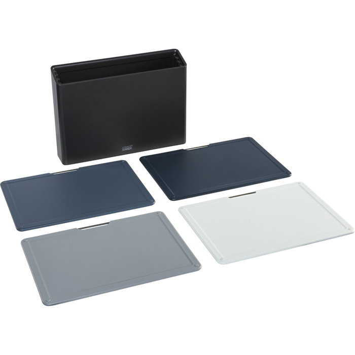 Joseph Joseph Folio Set de 4 tablas de cortar grande, gris Joseph Joseph Folio Set de 4 tablas de cortar grande, gris
