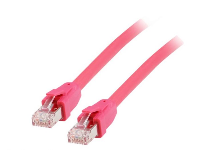Equip Cable de red Cat8.1 S/FTP 2xRJ45 3.00m Rojo