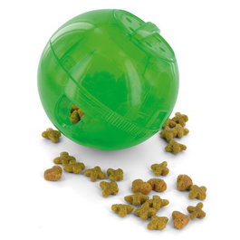 Petsafe SlimCat Verde-Green - Bola de Alimentación Interactiva para Gatos Obesos