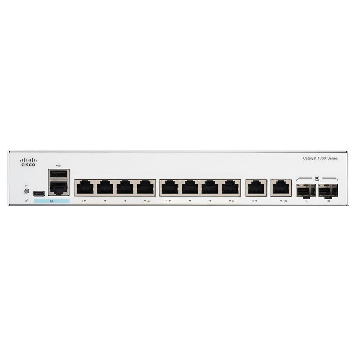 Cisco Catalyst 1300 C1300-8T-E-2G 8-Port GE 2X1G Combo Cisco Catalyst 1300 C1300-8T-E-2G 8-Port GE 2X1G Combo