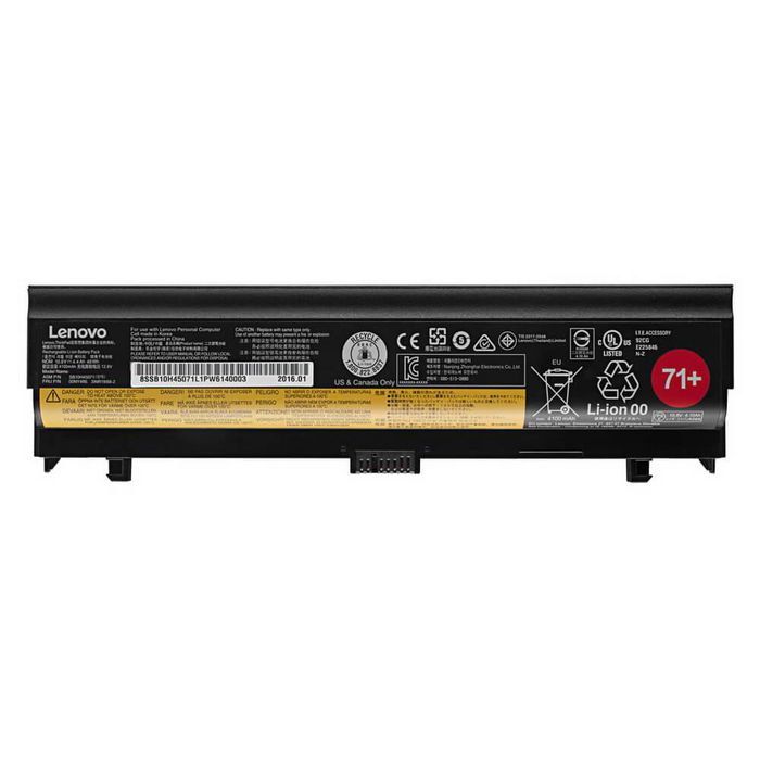 Lenovo ThinkPad Battery 71+ de 6 celdas para L560 Lenovo ThinkPad Battery 71+ de 6 celdas para L560