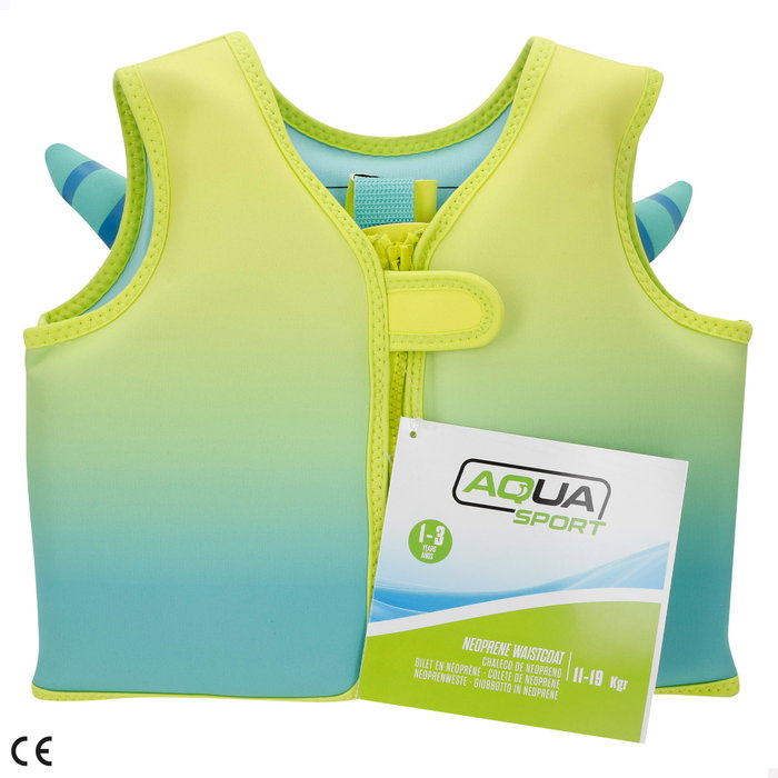 Aqua Sport Chaleco de neopreno para niños de 1-3 años
