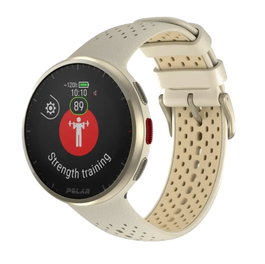 Polar Pacer PRO Reloj Deportivo Champán Dorado, Talla S-L