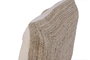 DKD Home Decor Cojín de Yute y Algodón 80x80 cm Marrón Natural