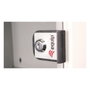 EQUIP Bastidor de pared 9U EWM-09-5440-G gris claro con puerta de vidrio