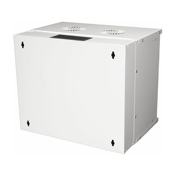 EQUIP Bastidor de pared 9U EWM-09-5440-G gris claro con puerta de vidrio