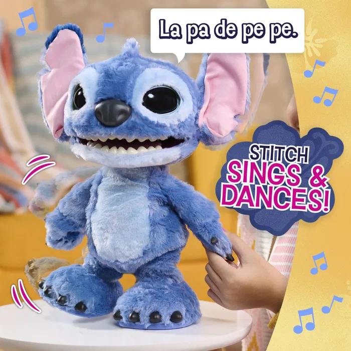 Stitch Peluche Interactivo Definitivo STI0886144122842 23 cm A Partir de 5 Años