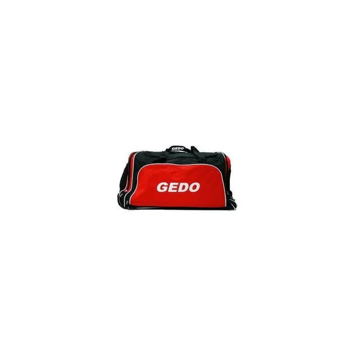 Generico Bolsa de deporte Gedo Milan Trolley con 4 departamentos y ruedas, negro y rojo