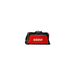 Generico Bolsa de deporte Gedo Milan Trolley con 4 departamentos y ruedas, negro y rojo