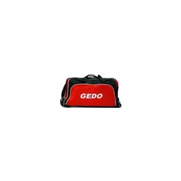 Gedo Milan Bolsa de Deporte Trolley 4 Departamentos con Ruedas 360°, Color Negro y Rojo