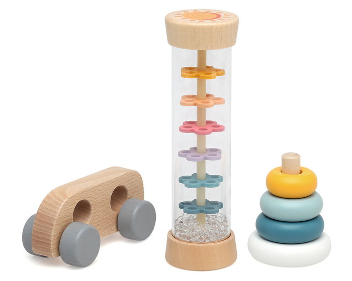 KioKids Juguetes de Madera para Bebés +12 Meses Multicolor