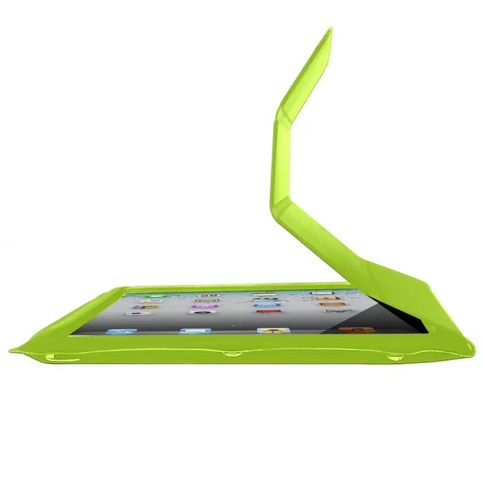 Approx Funda para Apple iPad 2 y iPad 3 con Función Sleep, Verde, Poliuretano, Atril, 140g - Protege Pantalla y Cuerpo