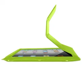 Approx Funda para Apple iPad 2 y iPad 3 con Función Sleep, Verde, Poliuretano, Atril, 140g - Protege Pantalla y Cuerpo