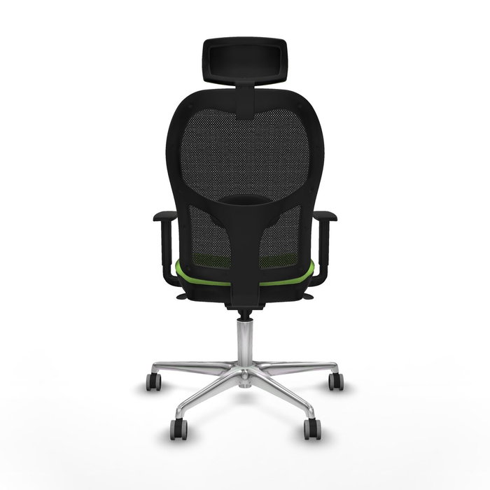 PIQUERAS Y CRESPO Silla de oficina Jorquera con mecanismo Sincro, Tela Pistacho y Malla Negra PIQUERAS Y CRESPO Silla de oficina Jorquera con mecanismo Sincro, Tela Pistacho y Malla Negra
