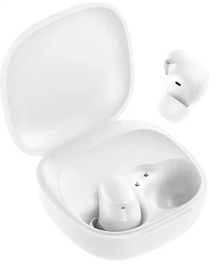 Xiaomi Redmi Buds 6 Play Auriculares Inalámbricos Intraurales Bluetooth 5.4 Blanco - 36h Batería, Carga USB-C, Resistencia IPX4, Google Fast Pair