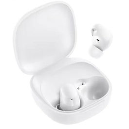 Xiaomi Redmi Buds 6 Play - Auriculares Inalámbricos Bluetooth 5.4 con Estuche Carga, 36h Batería, Driver 10mm, Reducción Ruido IA, Carga Rápida 10 Min (3h), IPX4, Blanco