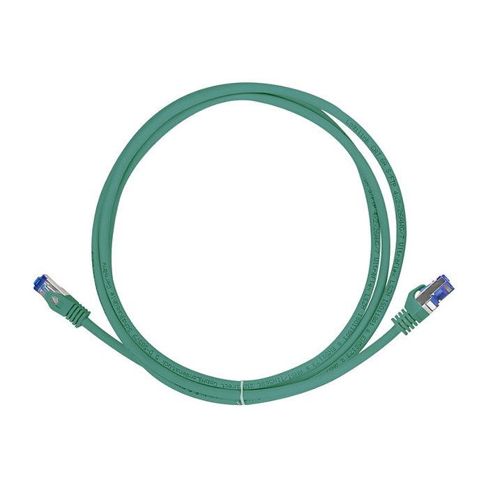 LogiLink Cable de parcheo Ultraflex Cat.6A S/FTP, 2 m, verde