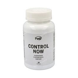 PWD NUTRITION Control Now 90 Cap. Saciante y Control del Apetito con Glucomanano, Ispágula y L-Triptófano