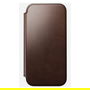 Nomad Folio Leather Rustic Brown H para iPhone 17 Pro Max - Modern