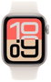 Apple Watch SE 3 GPS + Cellular 44mm Starlight Aluminium Case | Starlight Sport Band - M/L