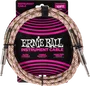 Ernieball Emerald Argyle SS Cable de Instrumento Trenzado Jack-Jack 3 m