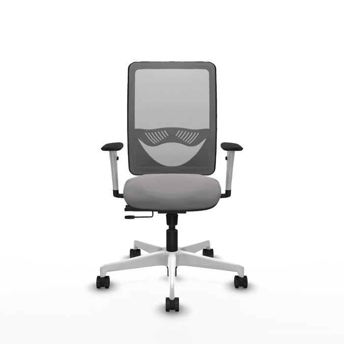PIQUERAS Y CRESPO Silla de oficina Zulema Gris con mecanismo Sincro/Traslack