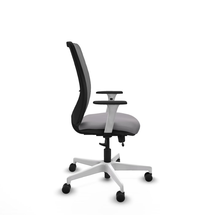 PIQUERAS Y CRESPO Silla de oficina Zulema Gris con mecanismo Sincro/Traslack
