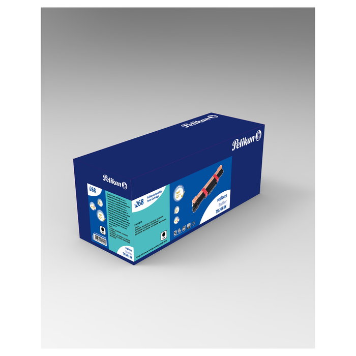 Pelikan 1031440168 Cartucho de tóner negro compatible TN-243BK