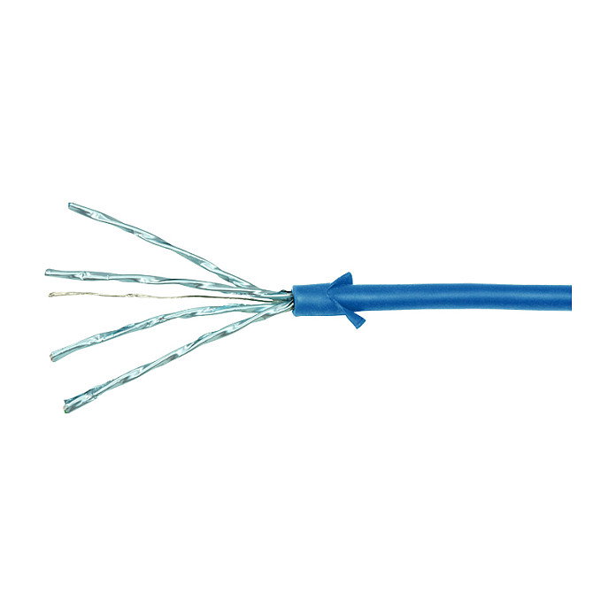 LogiLink Patch cable Cat.6A TPE SlimLine azul 0,5m LogiLink Patch cable Cat.6A TPE SlimLine azul 0,5m