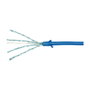 LogiLink Patch cable Cat.6A TPE SlimLine azul 0,5m